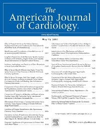 Pet Ownership, Social Support, and One-Year Survival After Acute Myocardial Infarction in the Cardiac Arhythmia Suppression Trial (CAST)